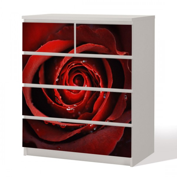 Red Rose (Möbel-Dekorfolie)